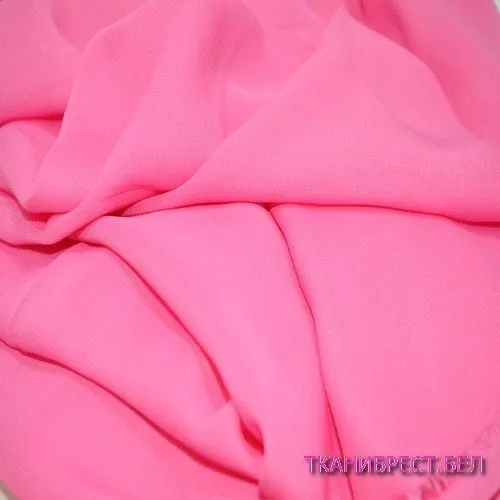 Шифон, ярко-розовый
