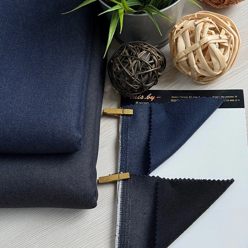 Джинс утепленный на флисе (черный)