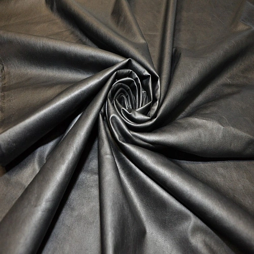 Экокожа на хлопковой основе (черный)