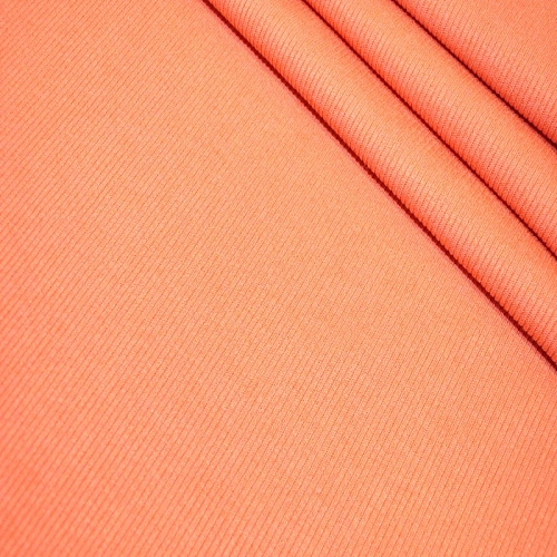 Трикотаж "Рубчик" (теракот)