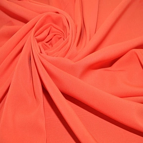 Шифон стрейчевый (морковный)