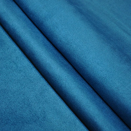 Замша на трикотаже (бирюза)