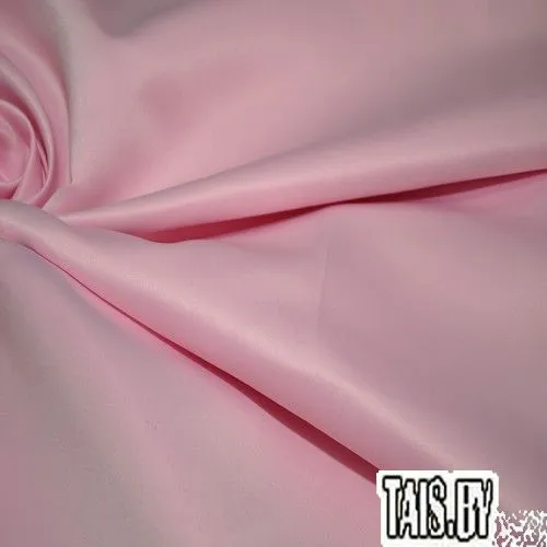 Атлас свадебный (нежно розовый)