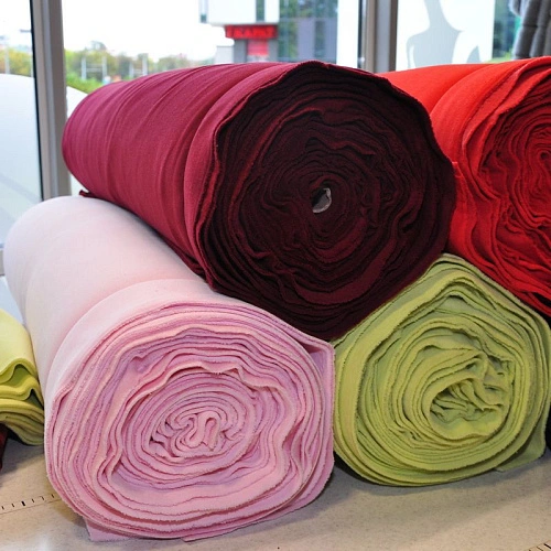 Футер 3-х нитка с начесом (светло-серый меланж)