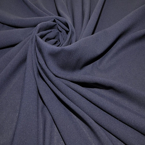 Креп-шифон (синий)