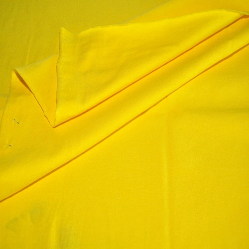 Кулирная гладь плотная (желтый)