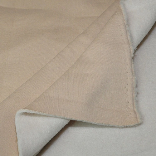 Футер 3-х нитка с начесом №4  (крем)