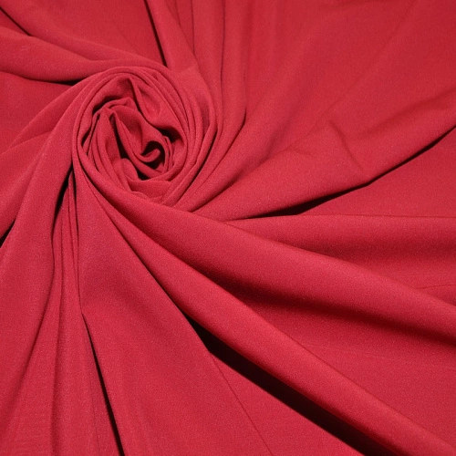 Шифон стрейчевый (марсала)