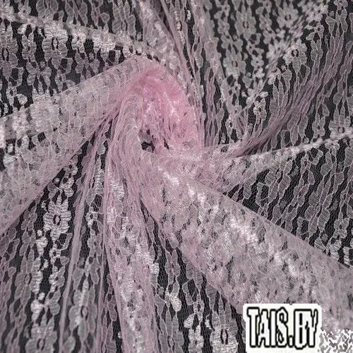 Гипюр тонкий (розовый)