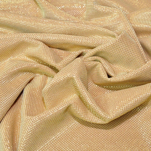 Трикотаж "Лунный свет" (золото)