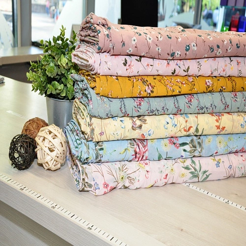 Шифон сахарный принт 7