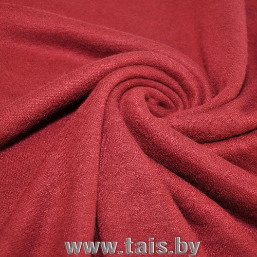 Трикотаж Ангора плотная (марсала)
