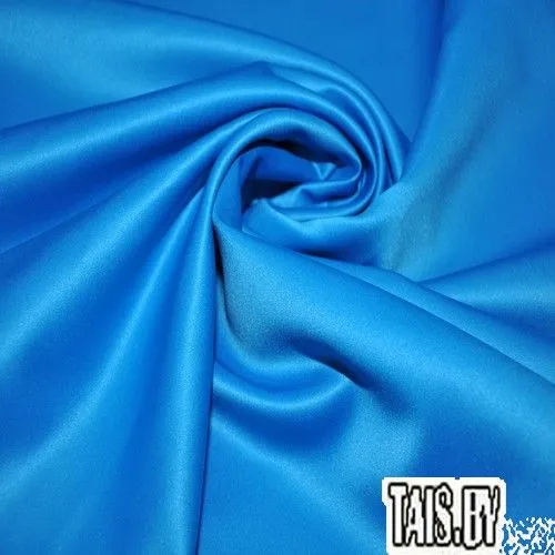 Атлас свадебный (лазурный)