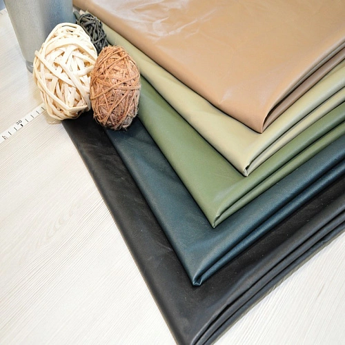 Экокожа на хлопковой основе (изумруд)