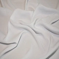 Шифон стрейчевый (белый)
