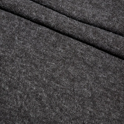 Трикотаж Ангора (черный с сединой)