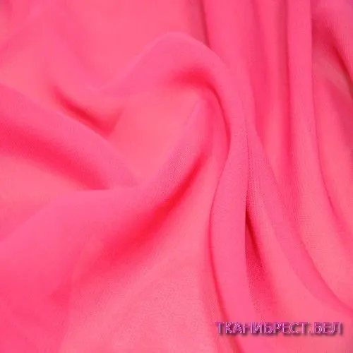 Шифон малиновый