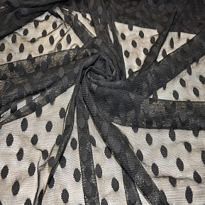 Сетка горох 2 см (черный)