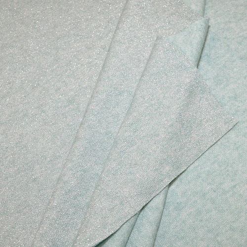 Трикотаж Ангора плотная с люрексом  (нежный голубой)