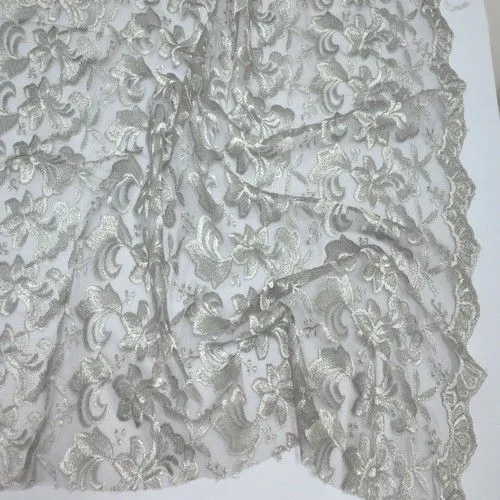 Гипюр, серый