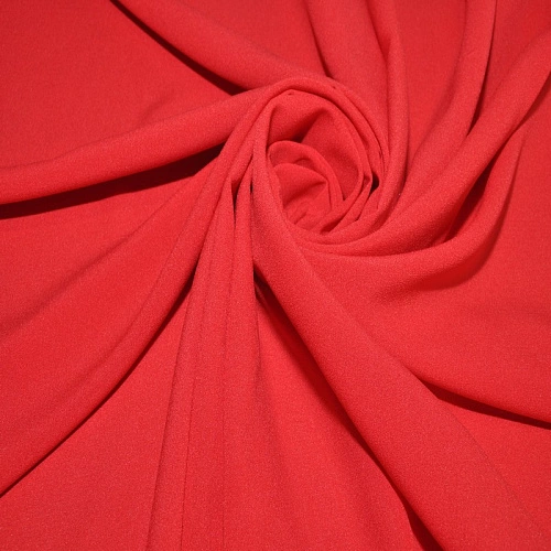Креп-шифон (красный)