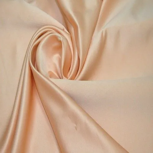 Атлас свадебный (нежно персиковый)