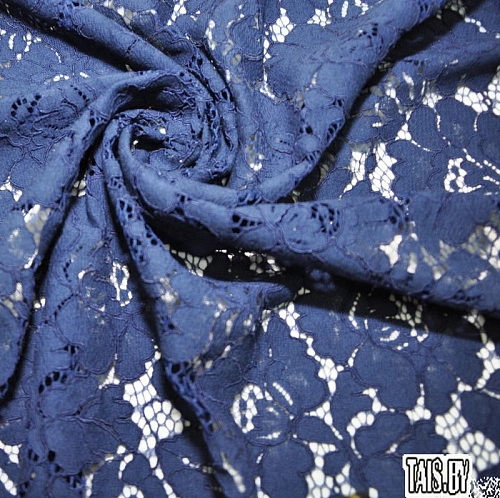 Гипюр (синий)