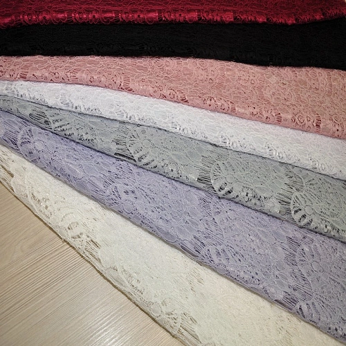 Гипюр " Реснички" 2 (молочный)