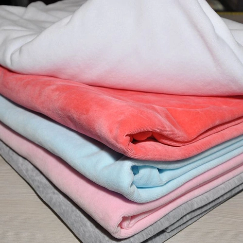 Велюр Х/Б (голубой)