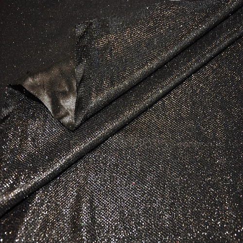 Трикотаж "Лунный свет" (черная ночь)