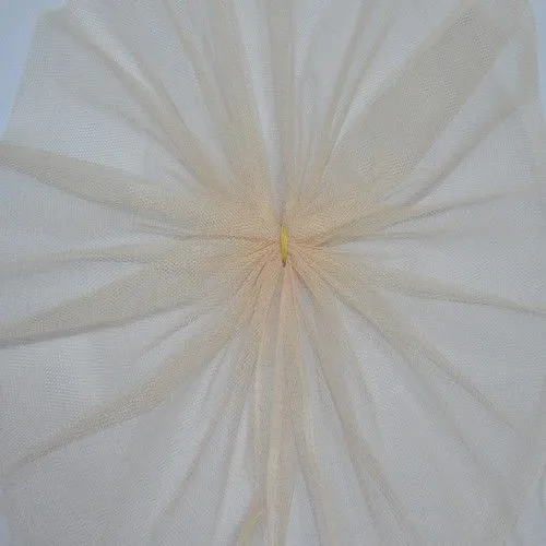 Фатин жесткий (кремовый)