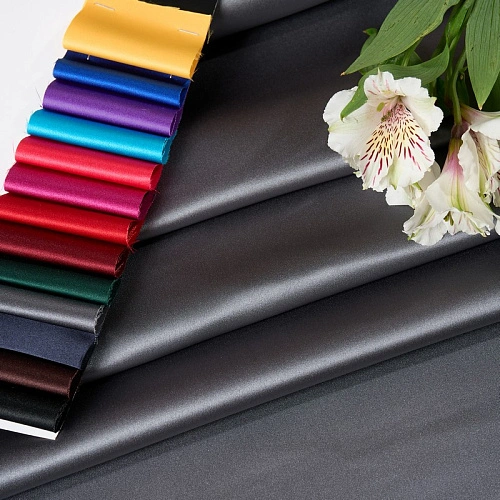 Атлас свадебный (стальной)