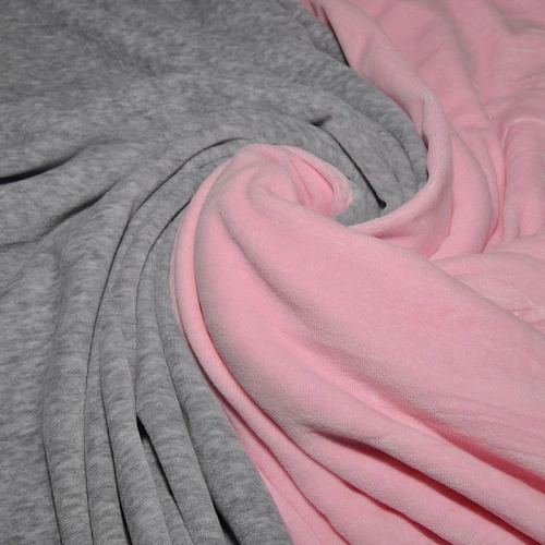 Велюр Х/Б (серый-меланж)