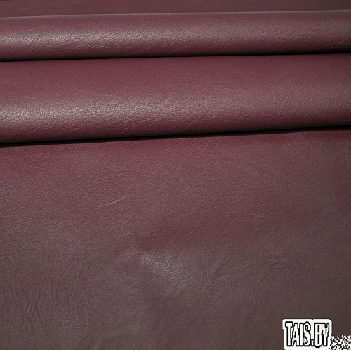 Кожзам на трикотаже (бордовый)