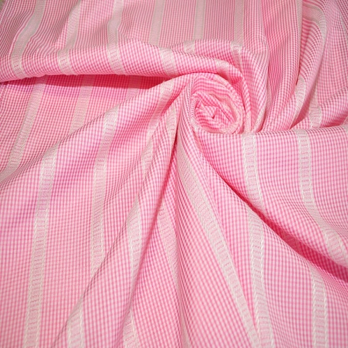 Рубашечный хлопок с кружевом (розовый)