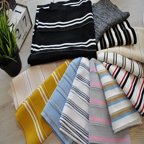 Манжет трикотажный (беж+молочный)