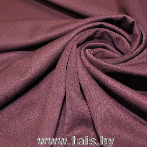 Костюмная ткань "Бостон" (марсала)