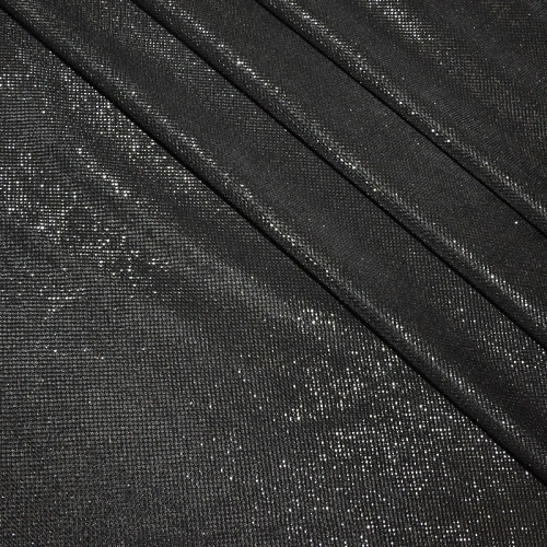 Трикотаж "Лунный свет" (черный)