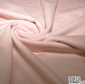 Замша на трикотаже (пудра)