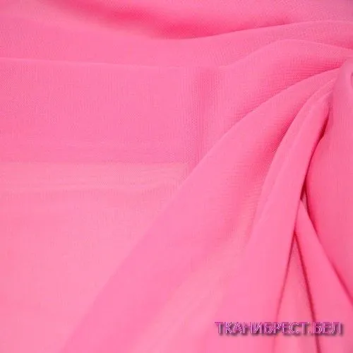 Шифон, ярко-розовый