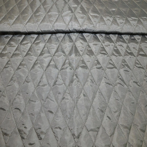 Подкладка стеганая на синтепоне (графит)