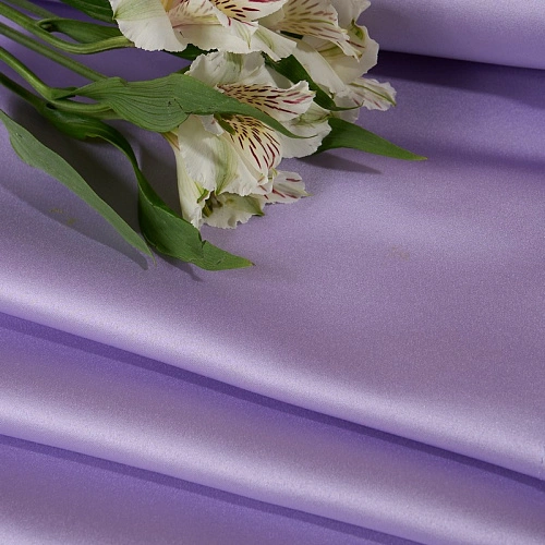 Атлас свадебный (лиловый)