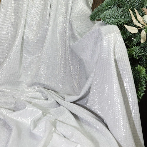 Трикотаж "Лунный свет" (светлое серебро)