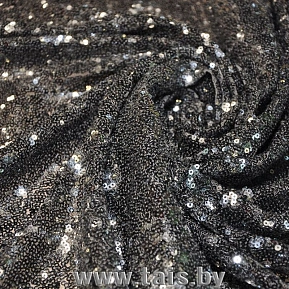 Пайетки на сетке (стальной)