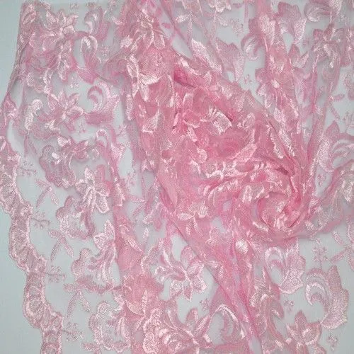 Гипюр Индонезия (розовый)