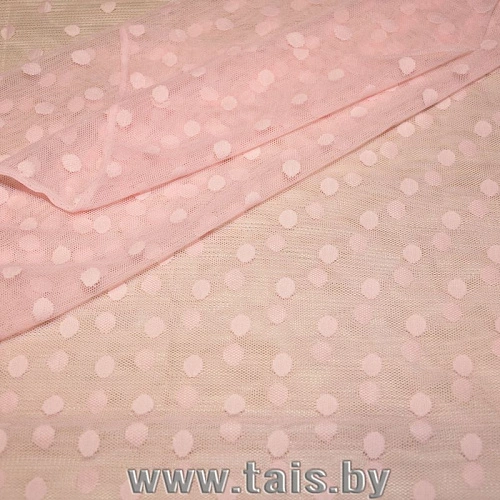 Сетка горох 1см (розовый)