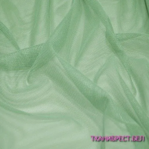 Ткань Сетка стрейчевая (светло-оливковый)