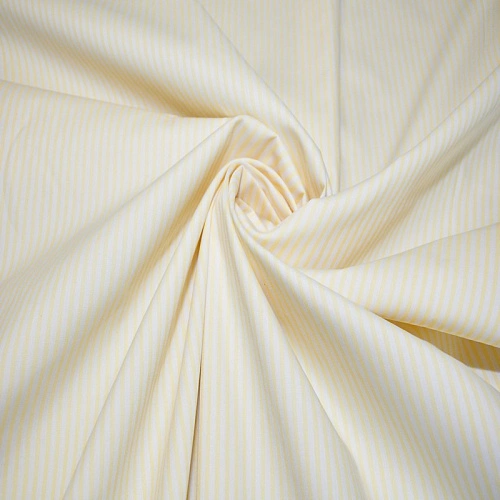 Рубашечная ткань "Соната" полоска (желтый)