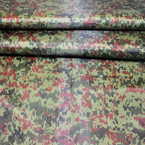 Палаточная ткань Оксфорд 210 камуфляж (цифра)