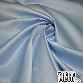 Атлас свадебный (нежно голубой)